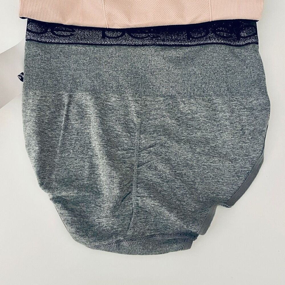 NWT Gorgeous bebe S 3 Pack Seamless Shaping Firm Control Briefs Grey, Black, Tan - Picture 9 of 12